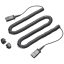 PLT4071101 Plantronics 40711 01 10ft Quick Disconnect to Quick Disconnect Coil Extension Cable HP 920P2AA